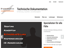 Tablet Screenshot of diplo-dokus.de